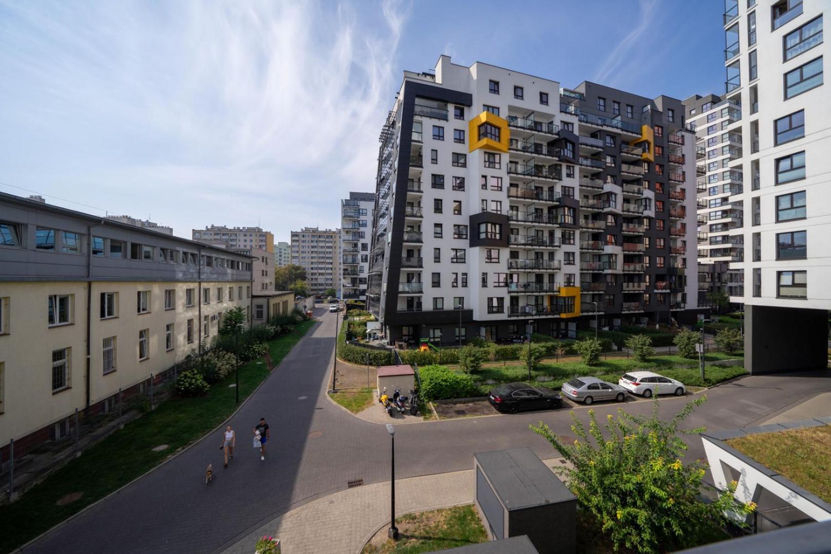 Skierniewicka Apt - Parking, Workspace, Balcony - By Rentujemy Βαρσοβία Εξωτερικό φωτογραφία